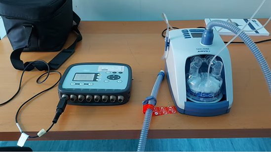 Photograph of the device