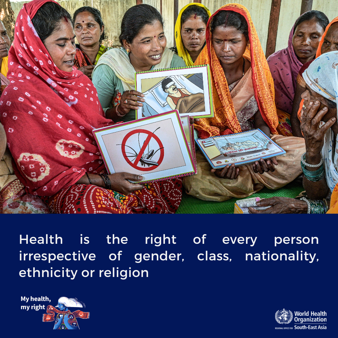 World Health Day 2024 - My Health, My Right