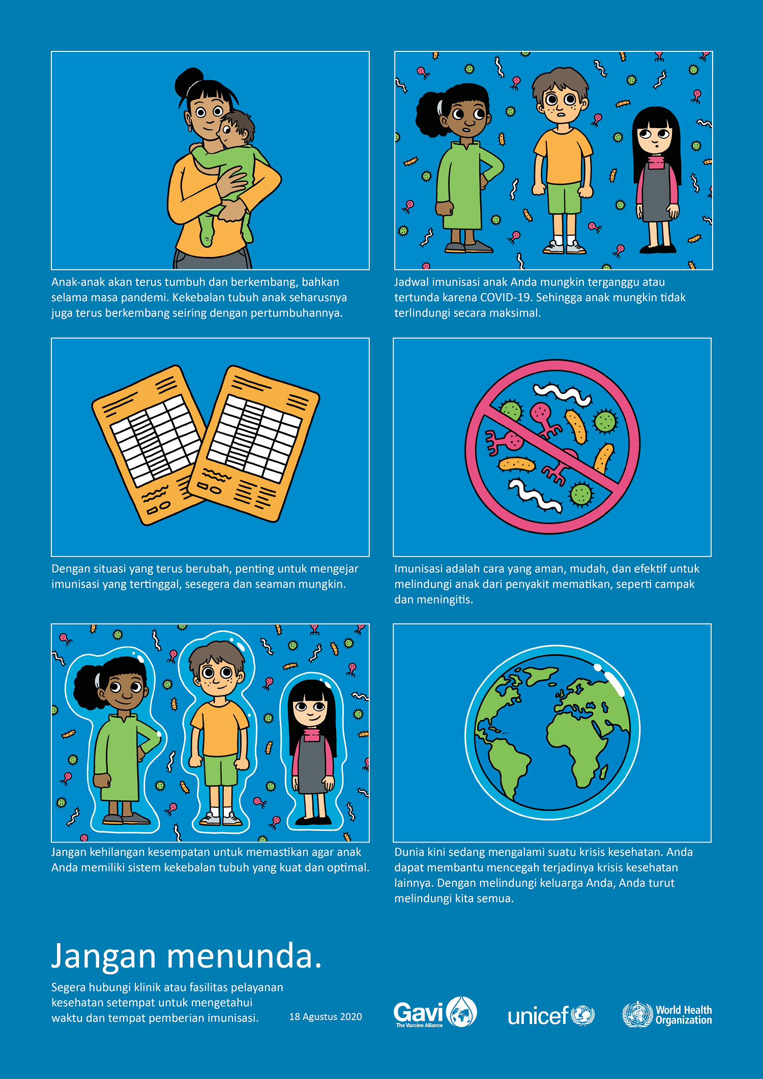 Immunisation vertical poster - BI